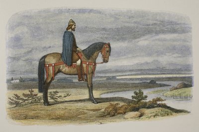 King Alfred Plans the Capture of the Danish Fleet, 892 AD, from A Chronicle of England BC 55 to AD 1485, pub. London, 1863 by James William Edmund Doyle